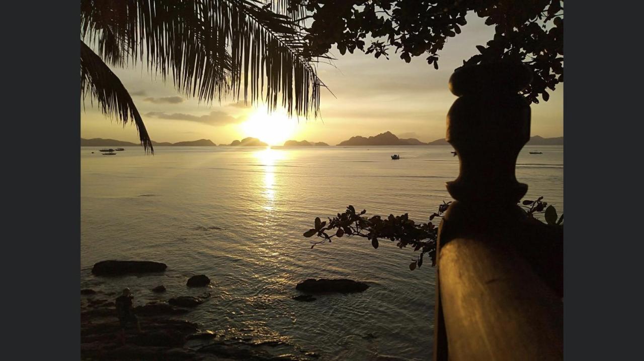 Hut Sunset Island View Hotel El Nido Exterior foto