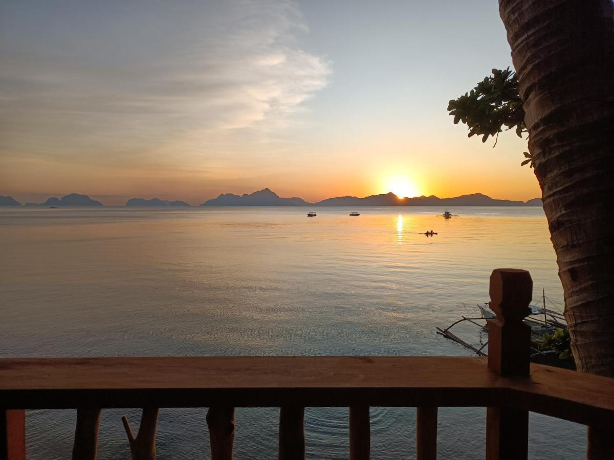 Hut Sunset Island View Hotel El Nido Exterior foto