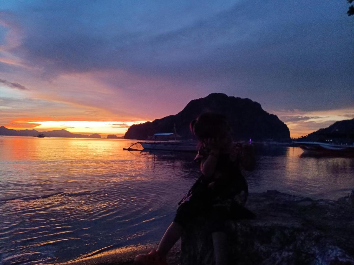 Hut Sunset Island View Hotel El Nido Exterior foto