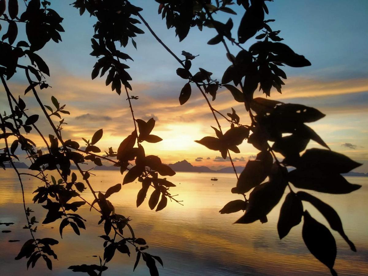 Hut Sunset Island View Hotel El Nido Exterior foto