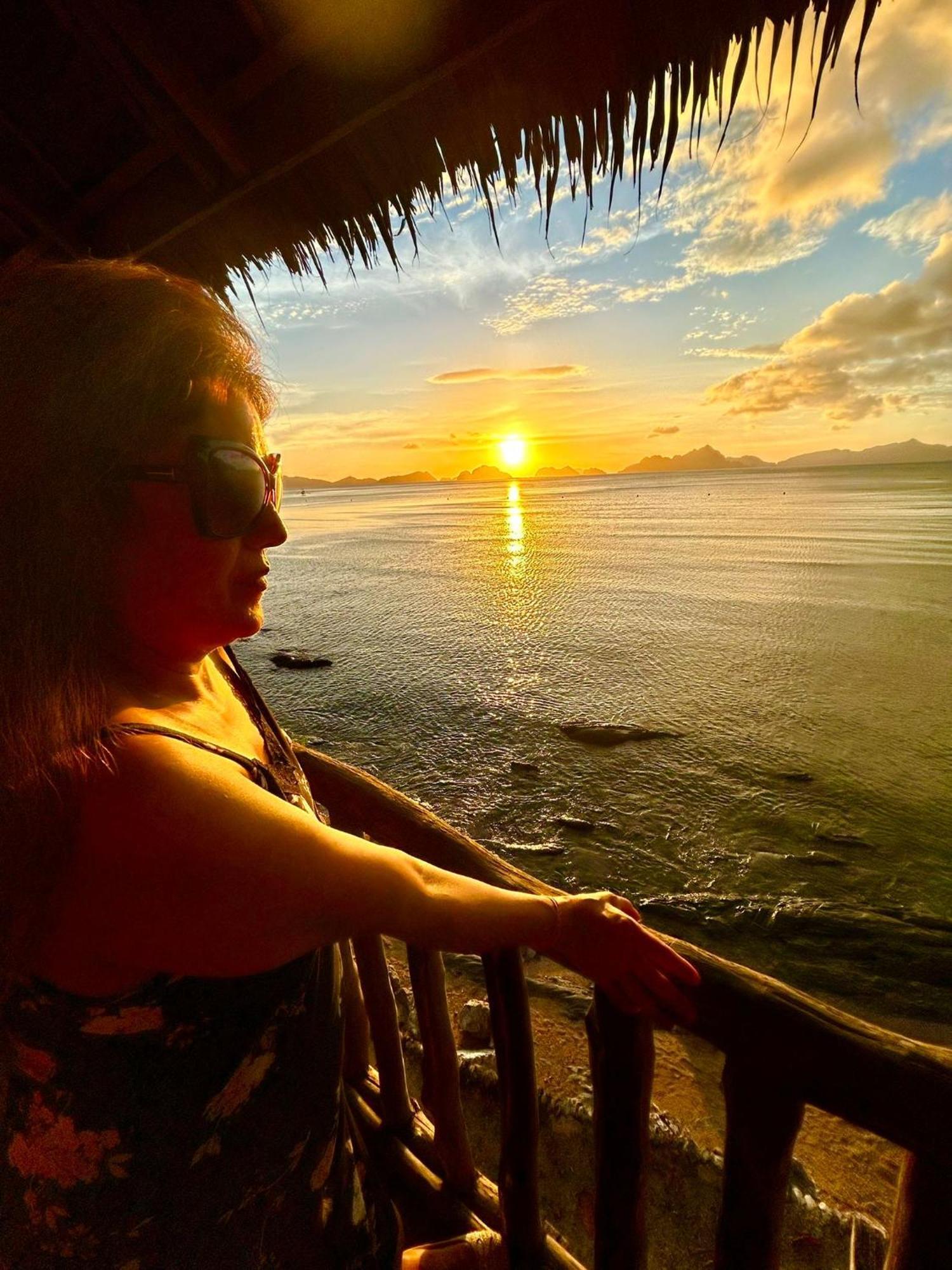 Hut Sunset Island View Hotel El Nido Exterior foto