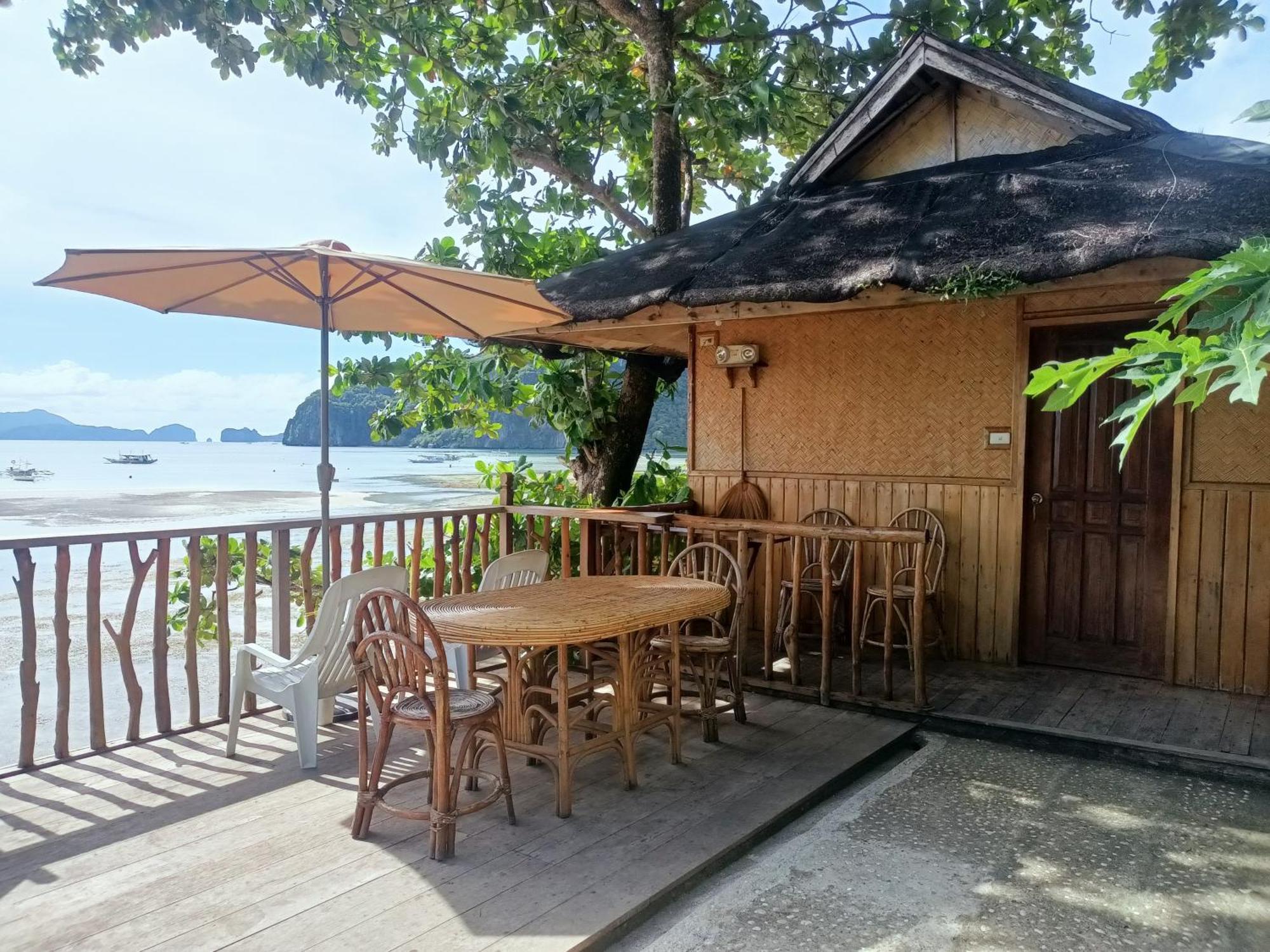 Hut Sunset Island View Hotel El Nido Exterior foto
